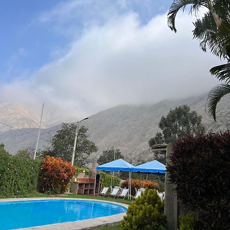San Jeronimo River Lodge Lunahuaná 外观 照片