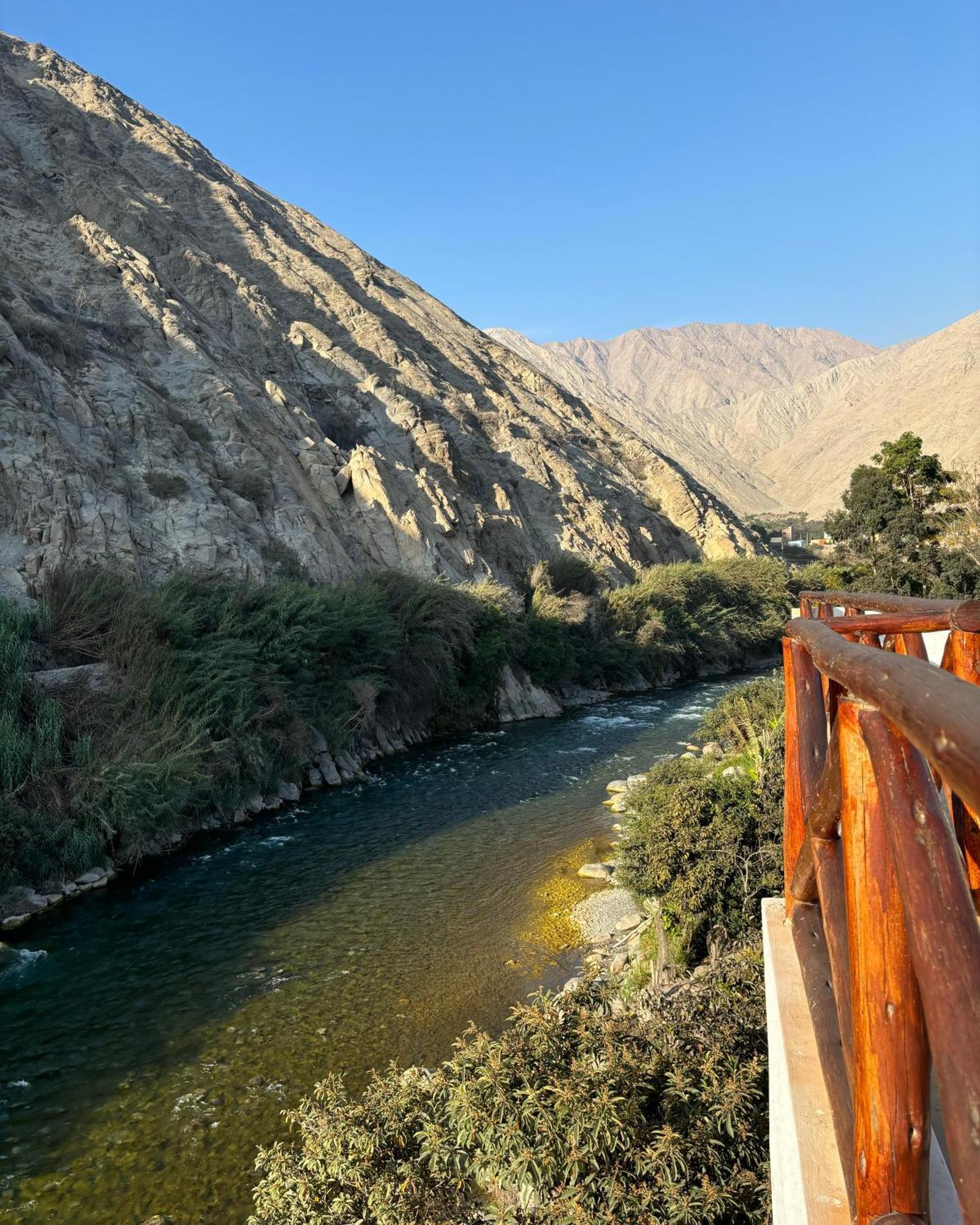 San Jeronimo River Lodge Lunahuaná 外观 照片
